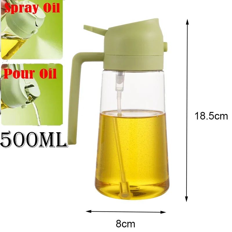 ALIFEX 2-in-1 Premium Oil Sprayer & Dispenser"