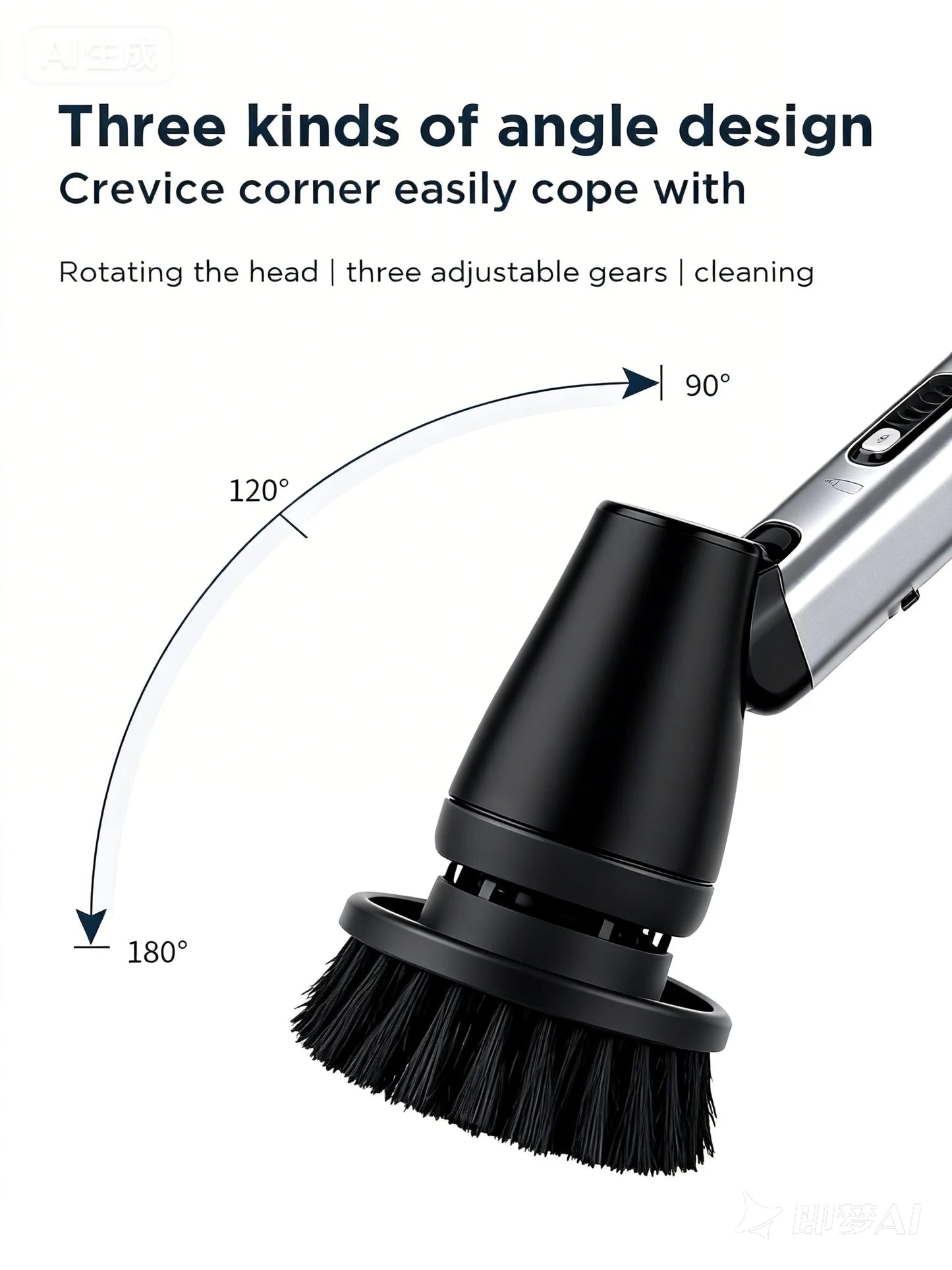 ALIFEX Multi-Purpose Electric Scrubber & Cleaning Brush