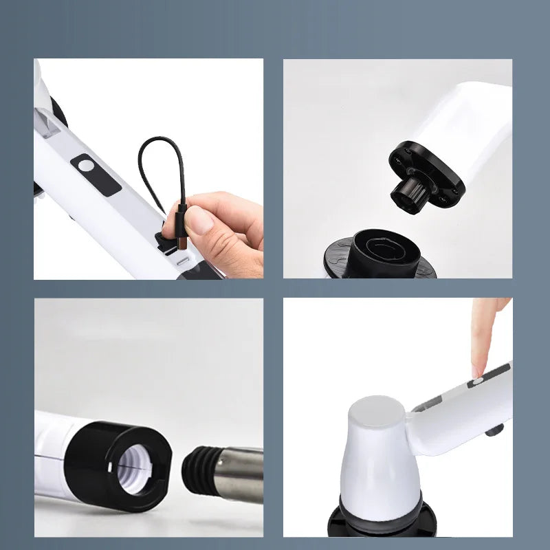 ALIFEX Multi-Purpose Electric Scrubber & Cleaning Brush