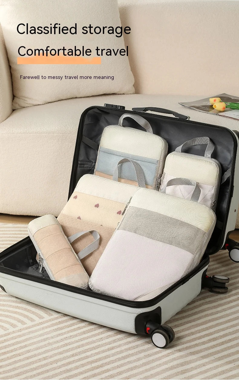 Premium Compression Packing Cubes for Suitcases