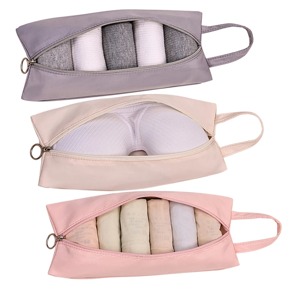 3 Pcs Travel Underwear & Socks Organizer
