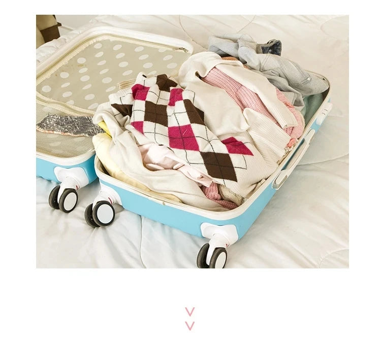 6 Pcs Complete Travel Packing Cubes Set