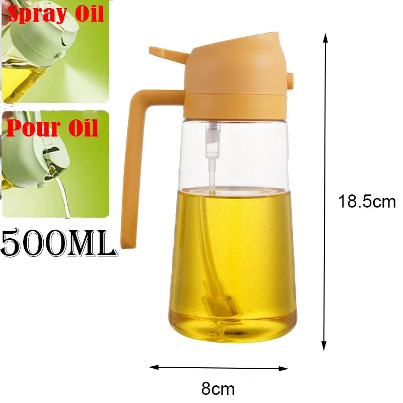 ALIFEX 2-in-1 Premium Oil Sprayer & Dispenser"