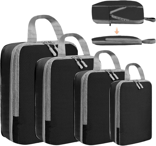 Premium Compression Packing Cubes for Travel