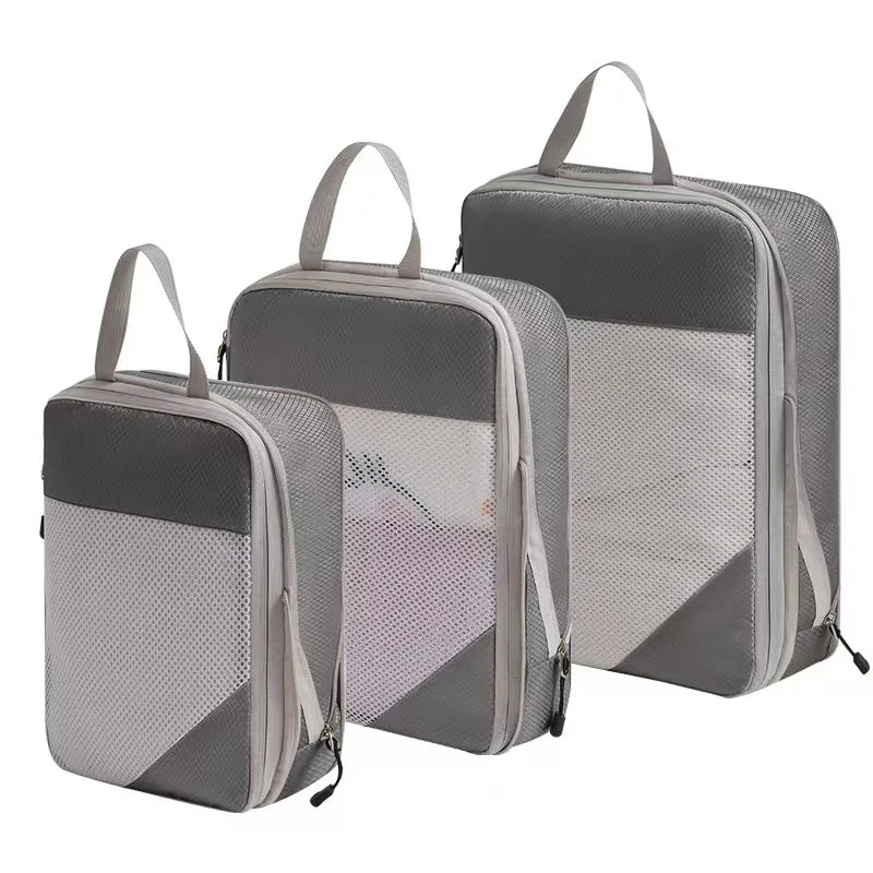 Premium Compression Packing Cubes for Suitcases
