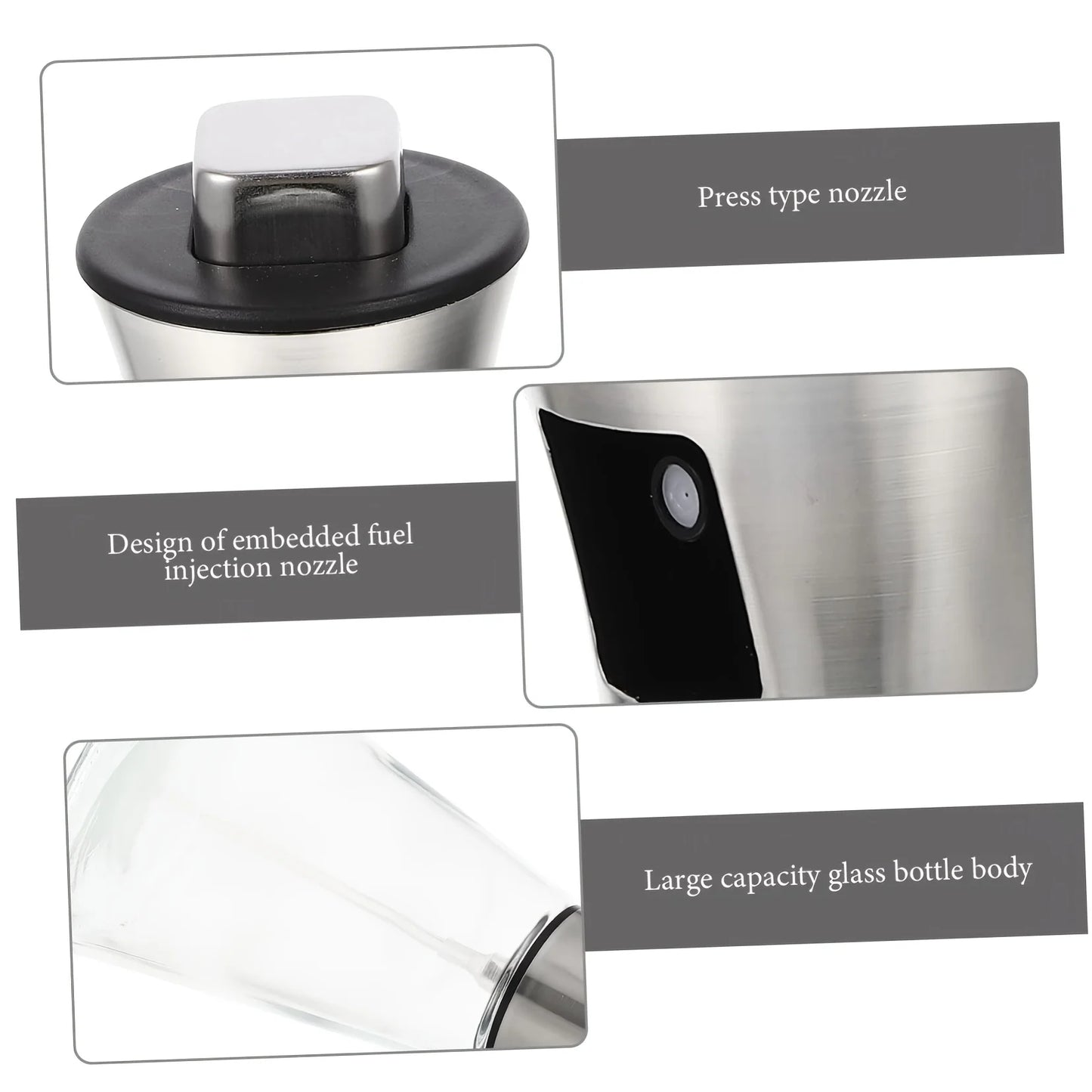 ALIFEX Luxury Glass Oil Sprayer for Cooking"