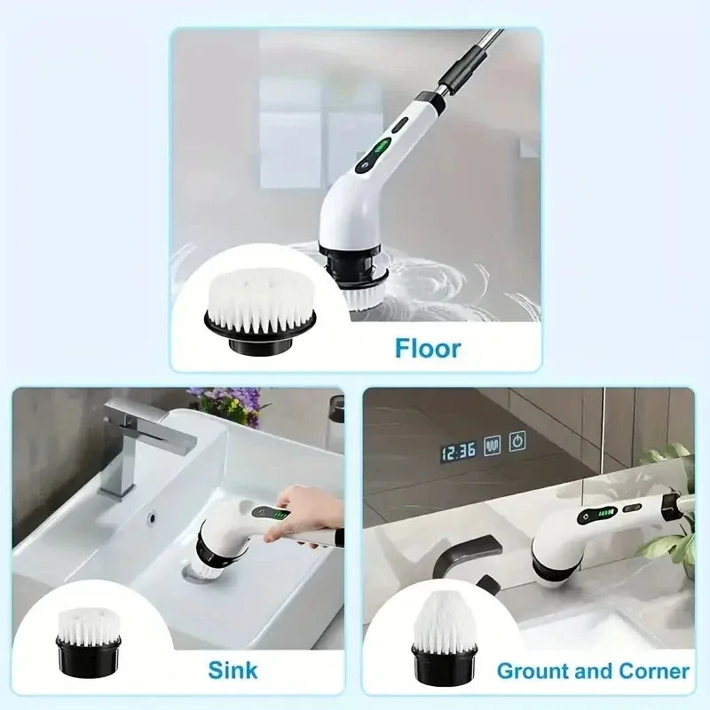 ALIFEX 7-in-1 Ultra-Power Electric Cleaning Scrubber"