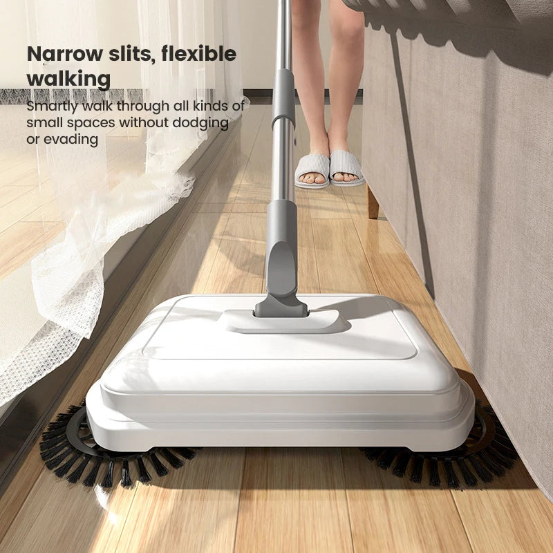 ALIFEX 3-in-1 Hand Push Magic Sweeper & Dustpan