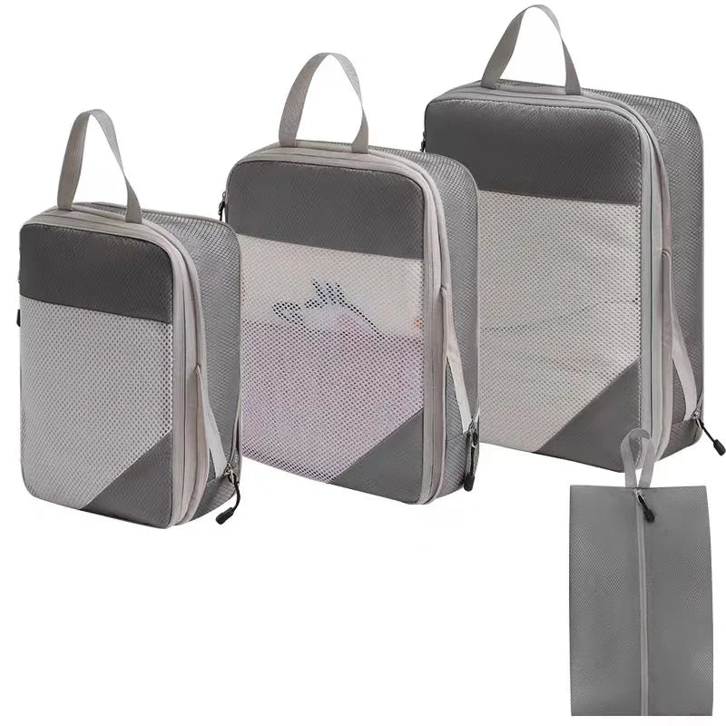 Premium Compression Packing Cubes for Suitcases