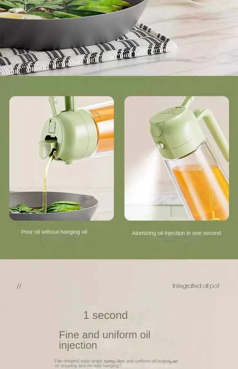 ALIFEX 2-in-1 Premium Oil Sprayer & Dispenser"