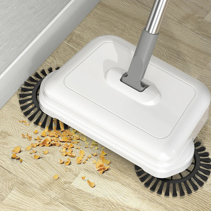 ALIFEX 3-in-1 Hand Push Magic Sweeper & Dustpan