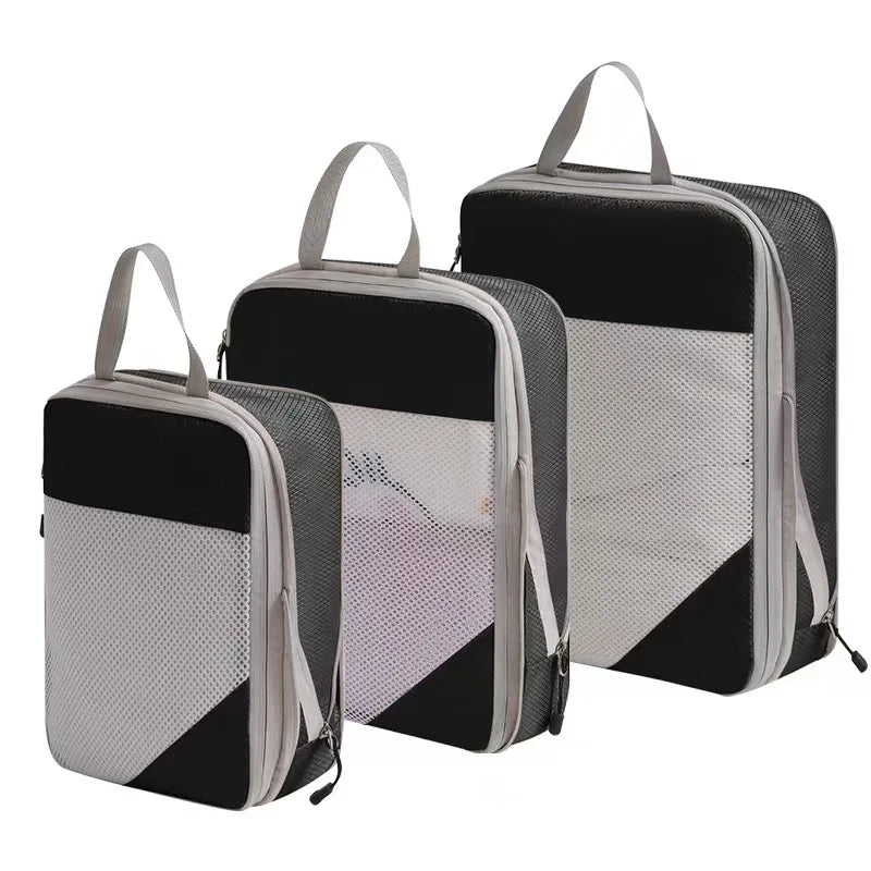 Premium Compression Packing Cubes for Suitcases