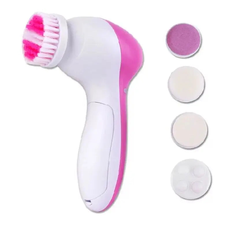 ALIFEX 5-in-1 Electric Facial Cleansing Brush & Massager
