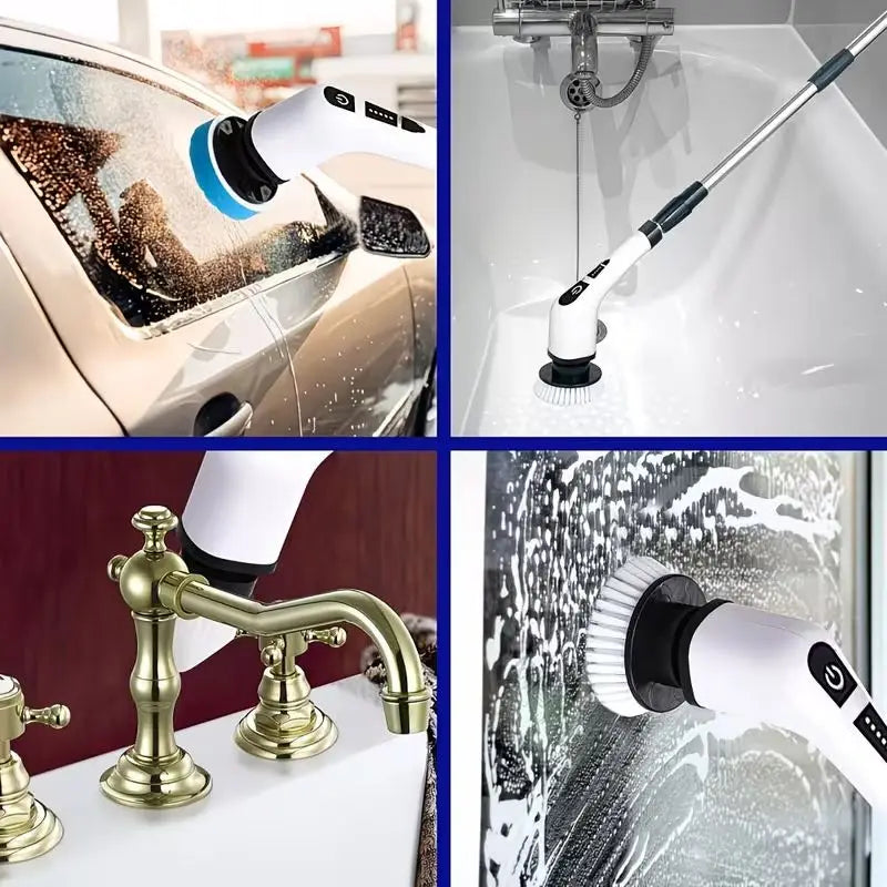 ALIFEX 9-in-1 Multifunctional Electric Cleaning Brush
