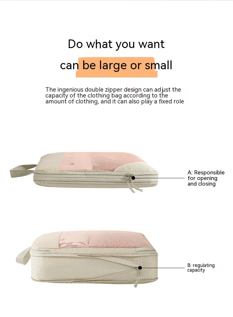Premium Compression Packing Cubes for Suitcases