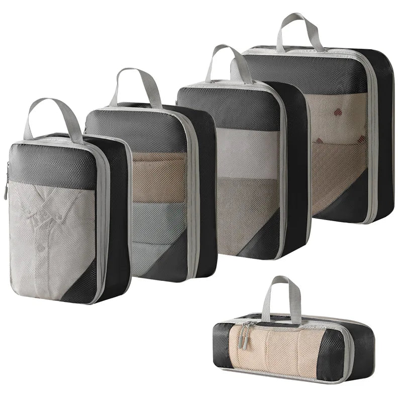 Premium Compression Packing Cubes for Suitcases