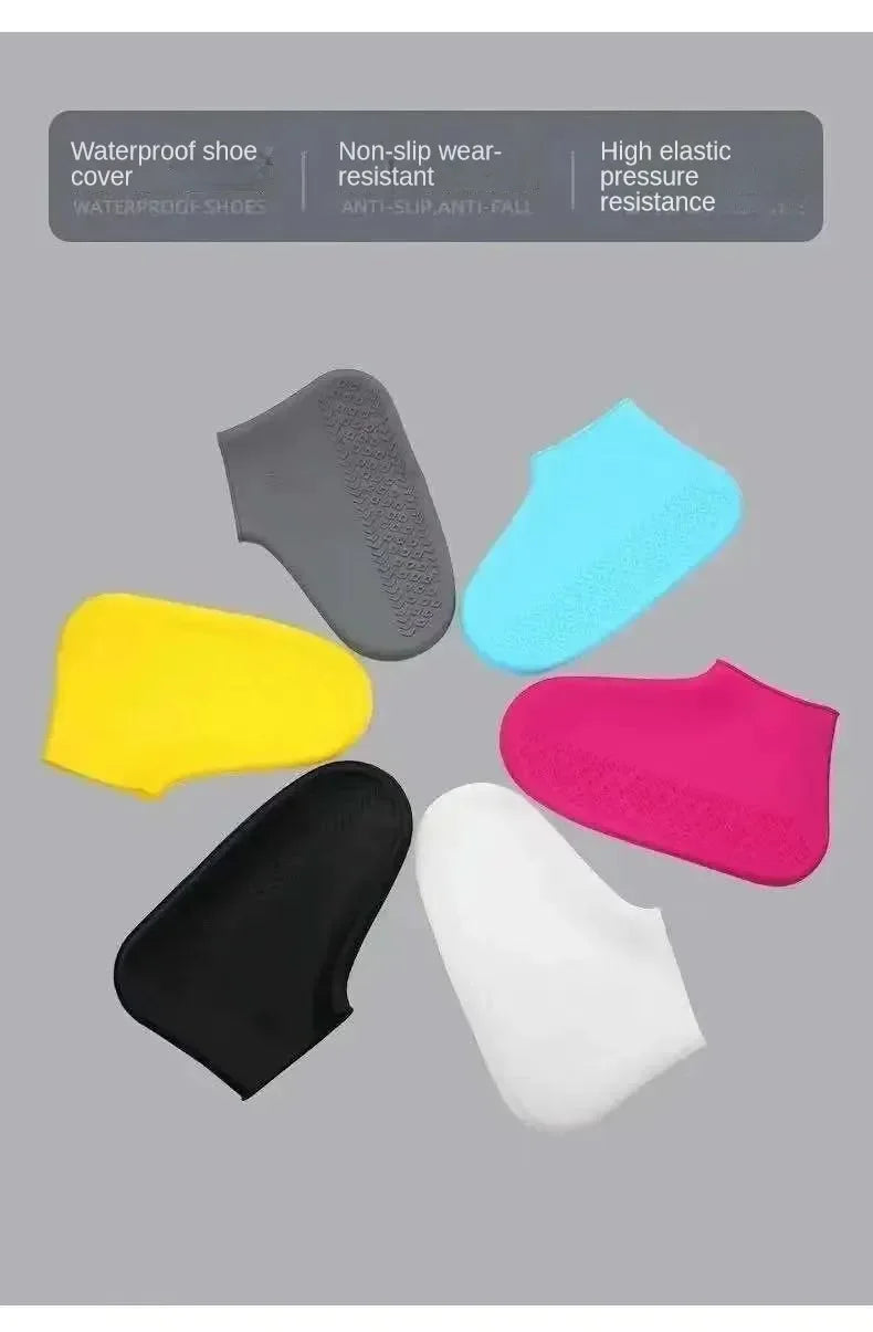 ALIFEX Waterproof Reusable Silicone Shoe Covers