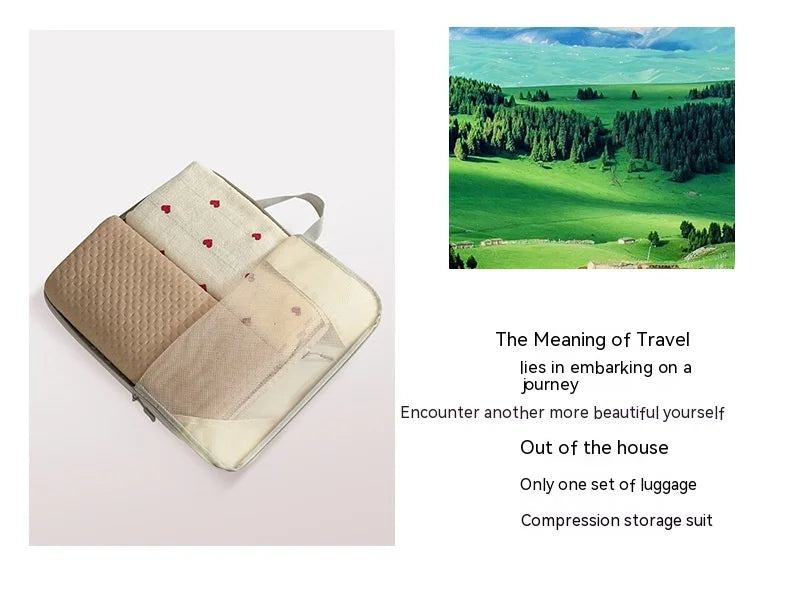 Premium Compression Packing Cubes for Suitcases