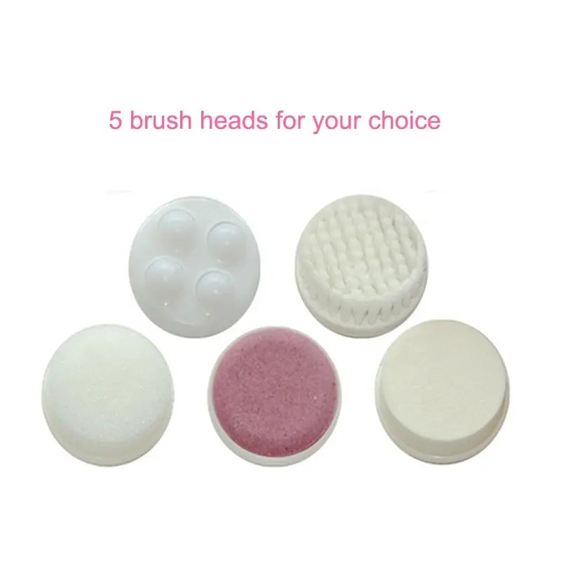 ALIFEX 5-in-1 Electric Facial Cleansing Brush & Massager