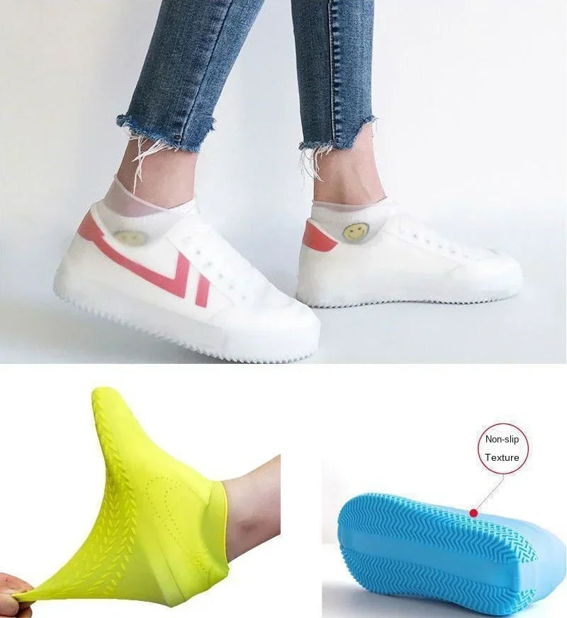 ALIFEX Waterproof Reusable Silicone Shoe Covers
