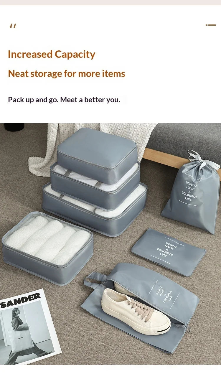 Multi-functional Travel Packing Cubes Organizer