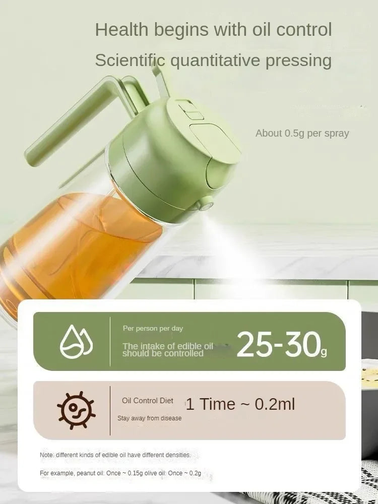 ALIFEX 2-in-1 Premium Oil Sprayer & Dispenser"