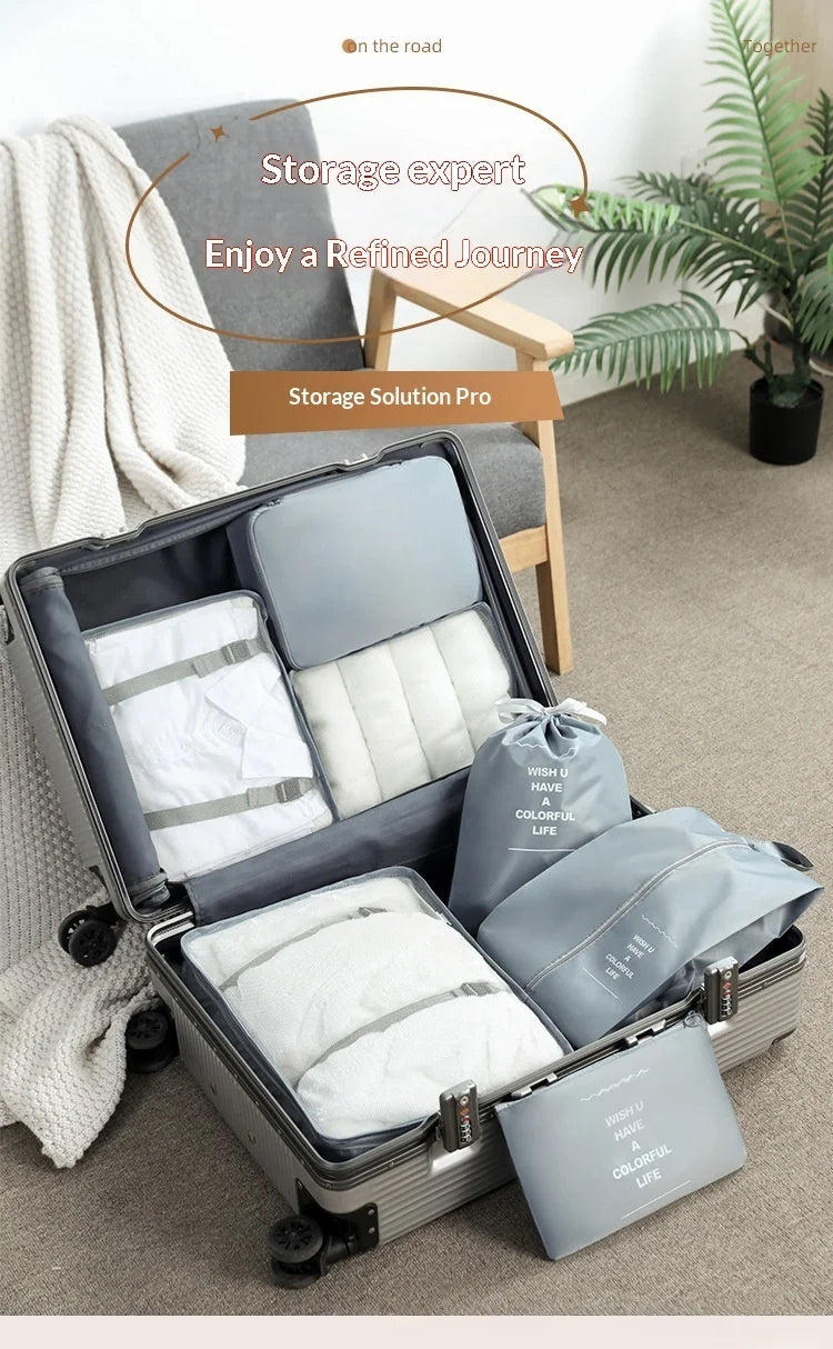 Multi-functional Travel Packing Cubes Organizer