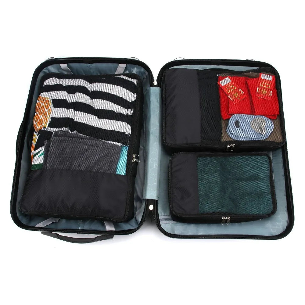 Travel Packing Cubes Luggage Organizer Bags