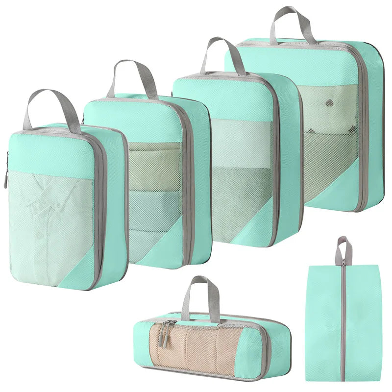 Premium Compression Packing Cubes for Suitcases