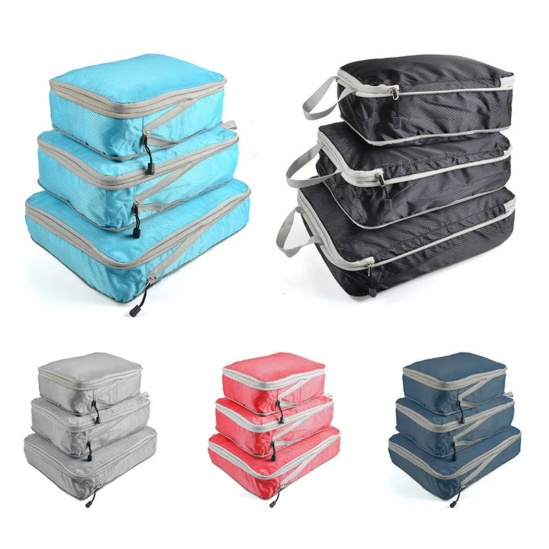 Premium Compression Packing Cubes for Travel