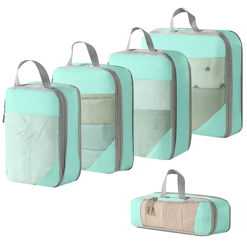 Premium Compression Packing Cubes for Suitcases