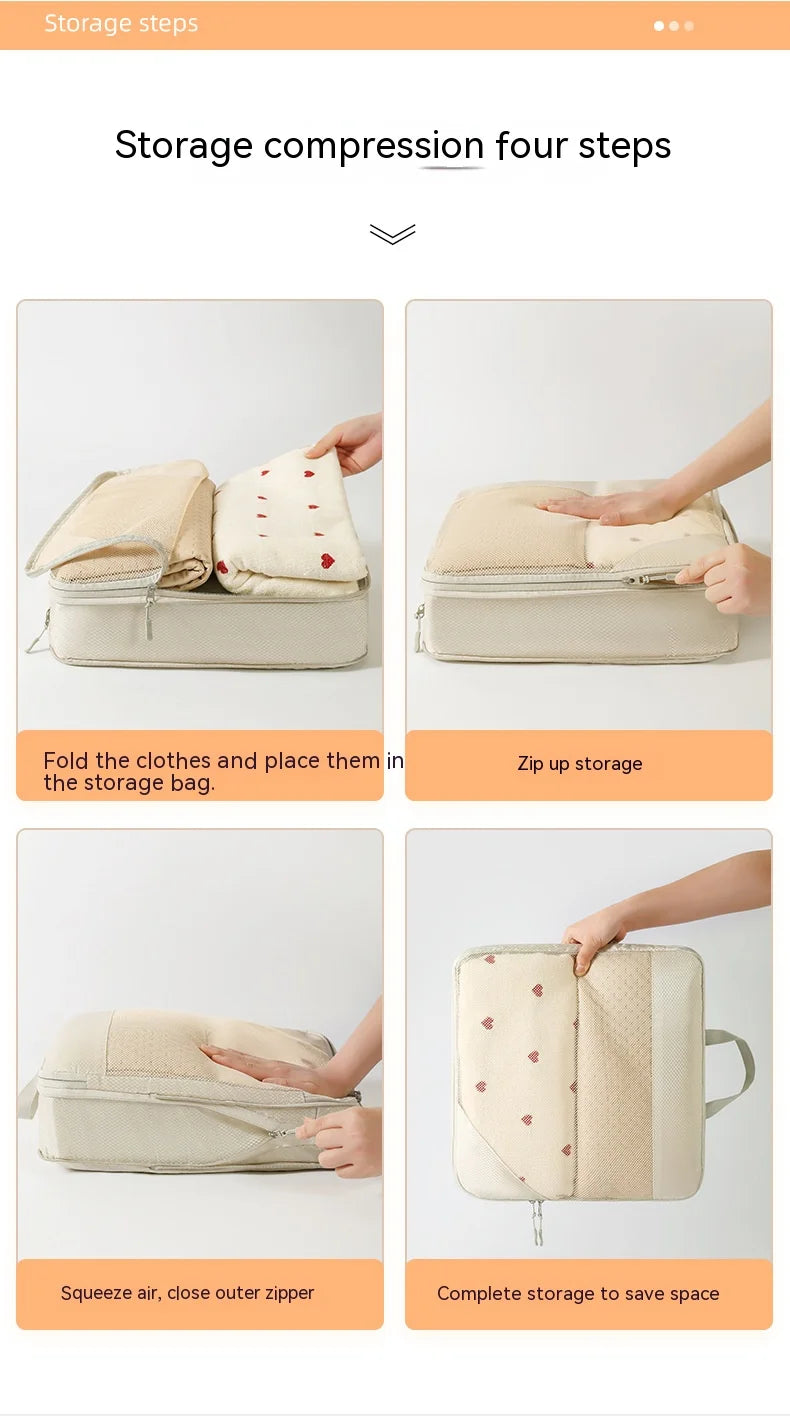 Premium Compression Packing Cubes for Suitcases