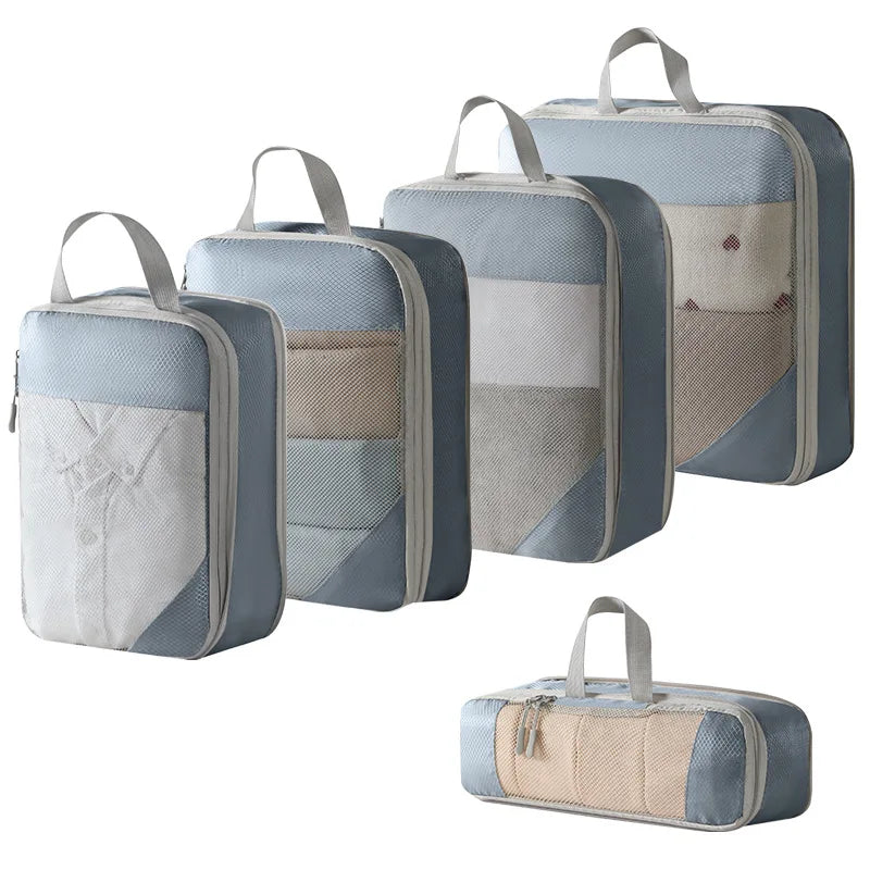Premium Compression Packing Cubes for Suitcases