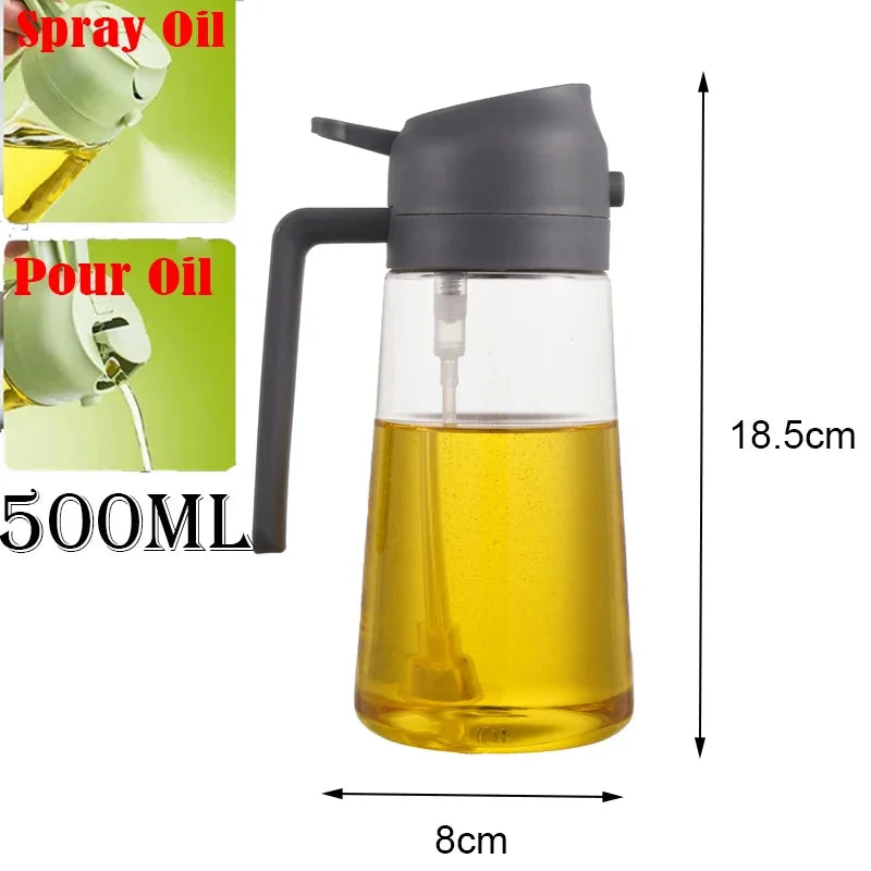 ALIFEX 2-in-1 Premium Oil Sprayer & Dispenser"