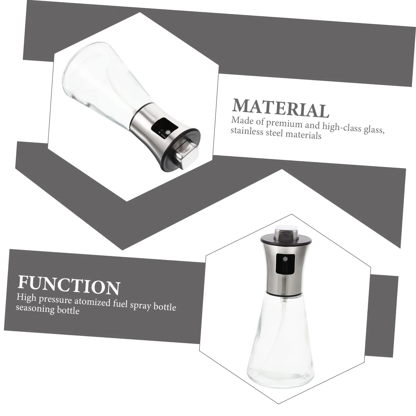 ALIFEX Luxury Glass Oil Sprayer for Cooking"