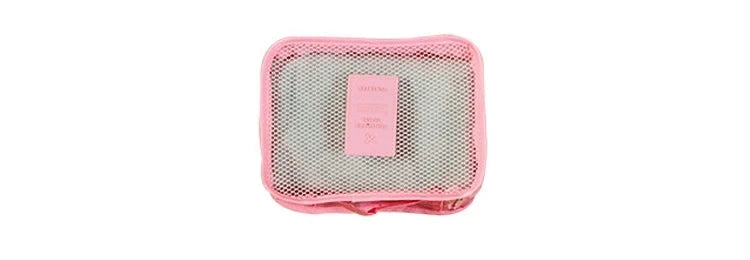 6 Pcs Complete Travel Packing Cubes Set