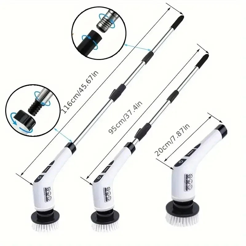 ALIFEX 7-in-1 Ultra-Power Electric Cleaning Scrubber"