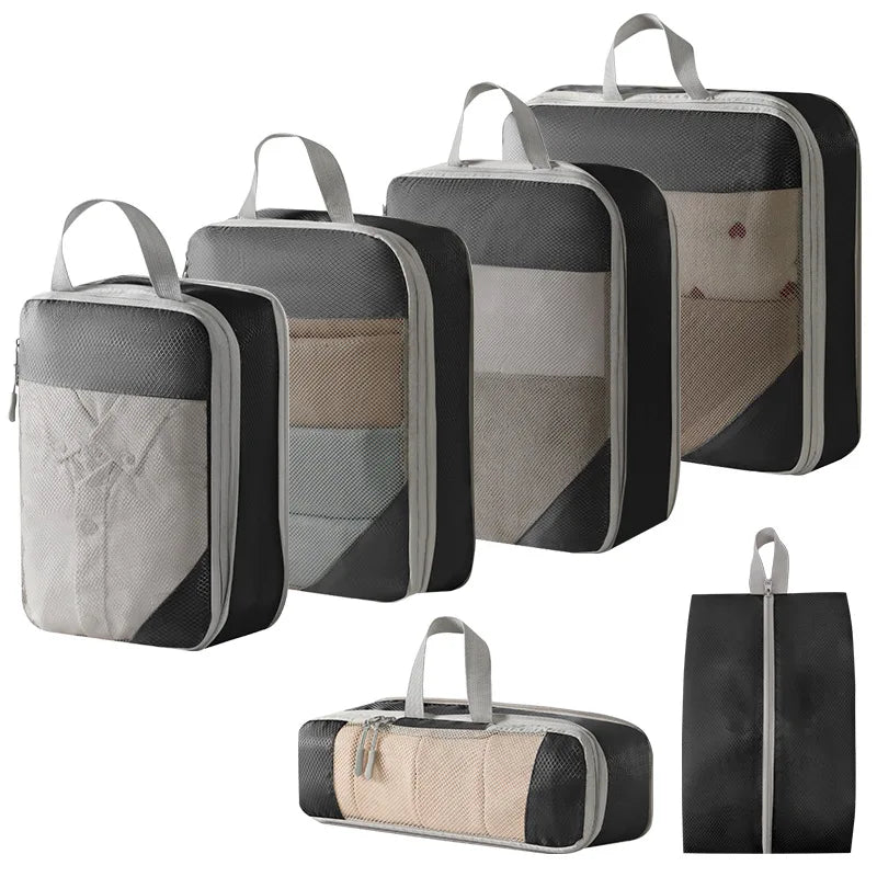 Premium Compression Packing Cubes for Suitcases