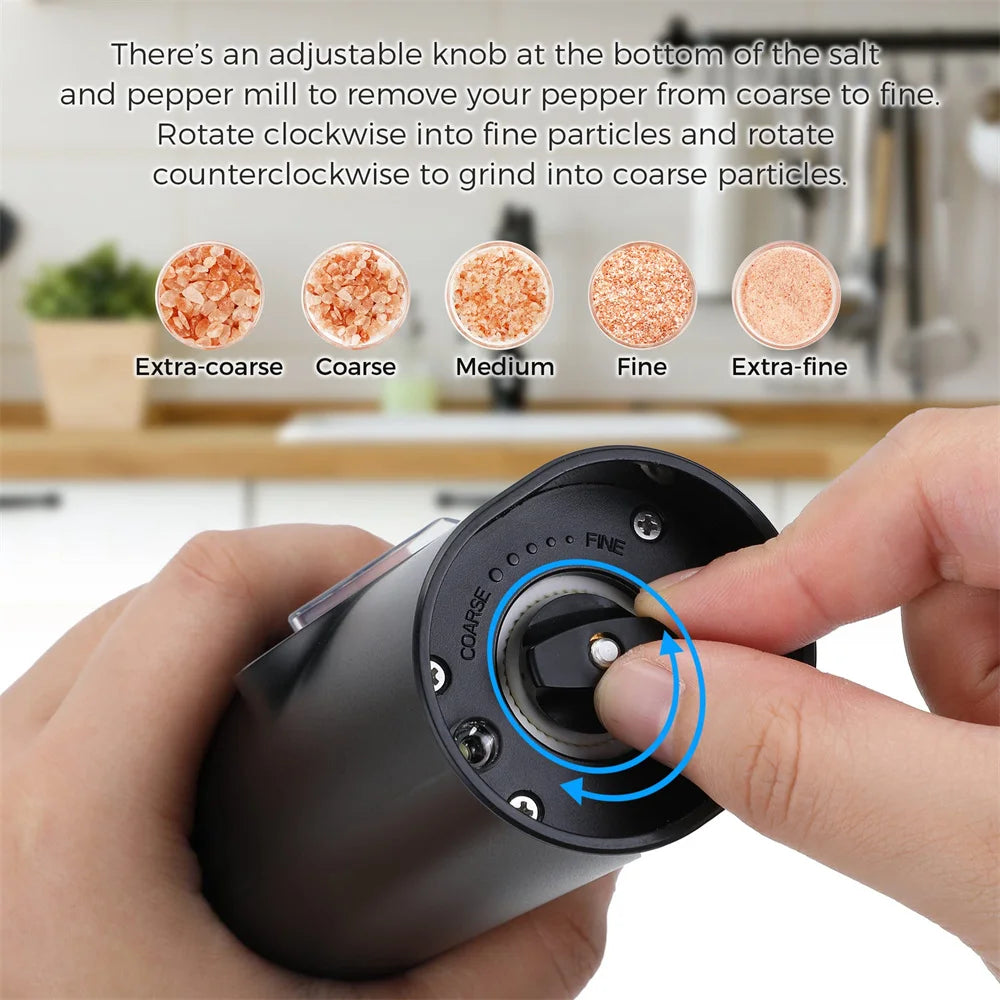 ALIFEX Electric Pepper and Salt Grinder