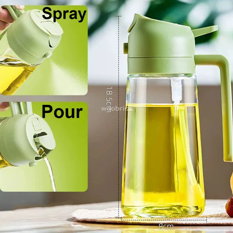 ALIFEX 2-in-1 Premium Oil Sprayer & Dispenser"