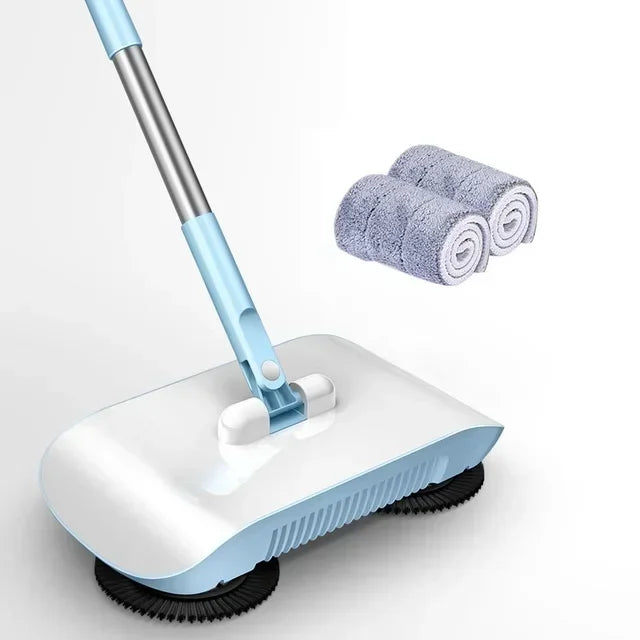 ALIFEX 3-in-1 Hand Push Magic Sweeper & Dustpan