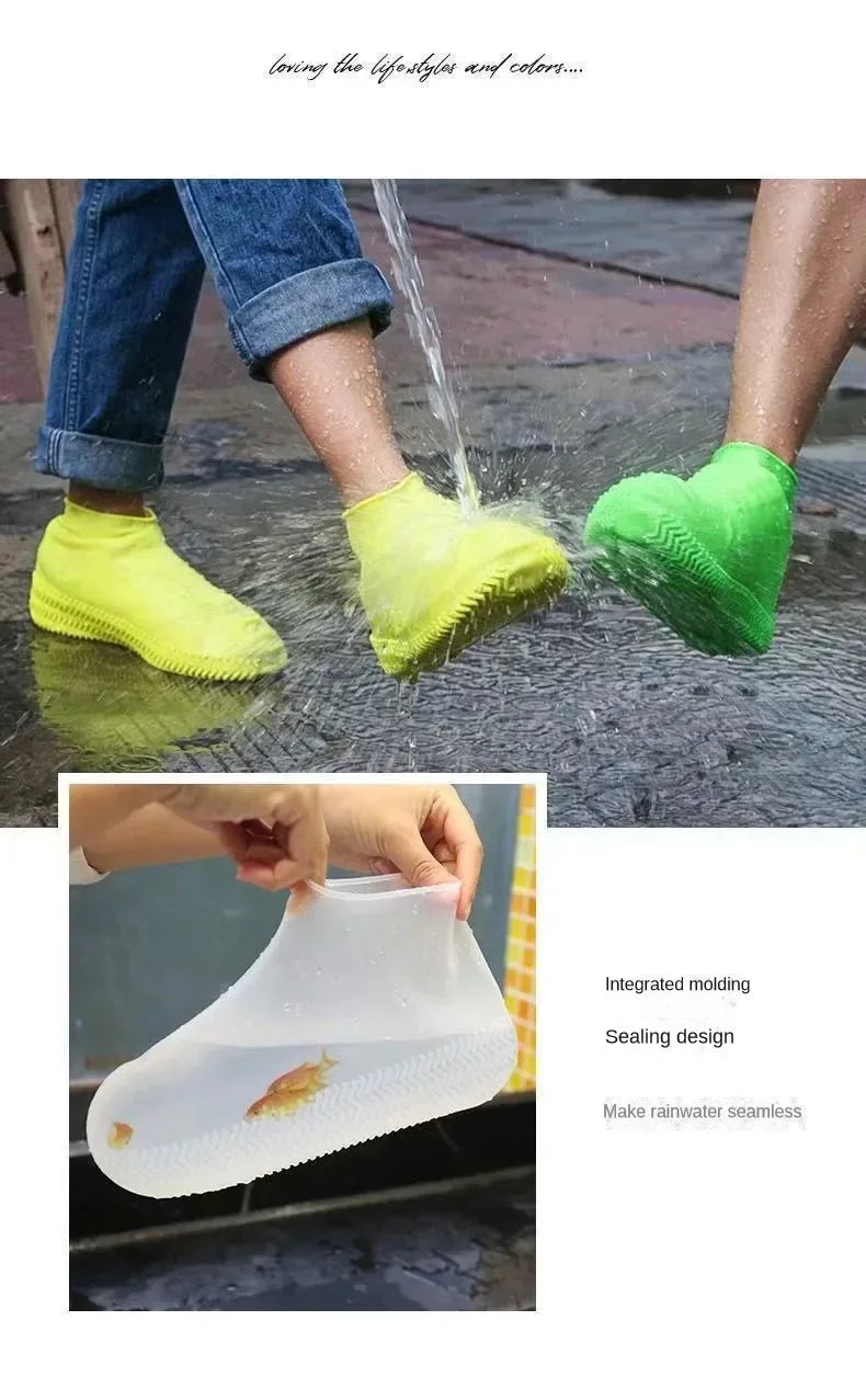 ALIFEX Waterproof Reusable Silicone Shoe Covers
