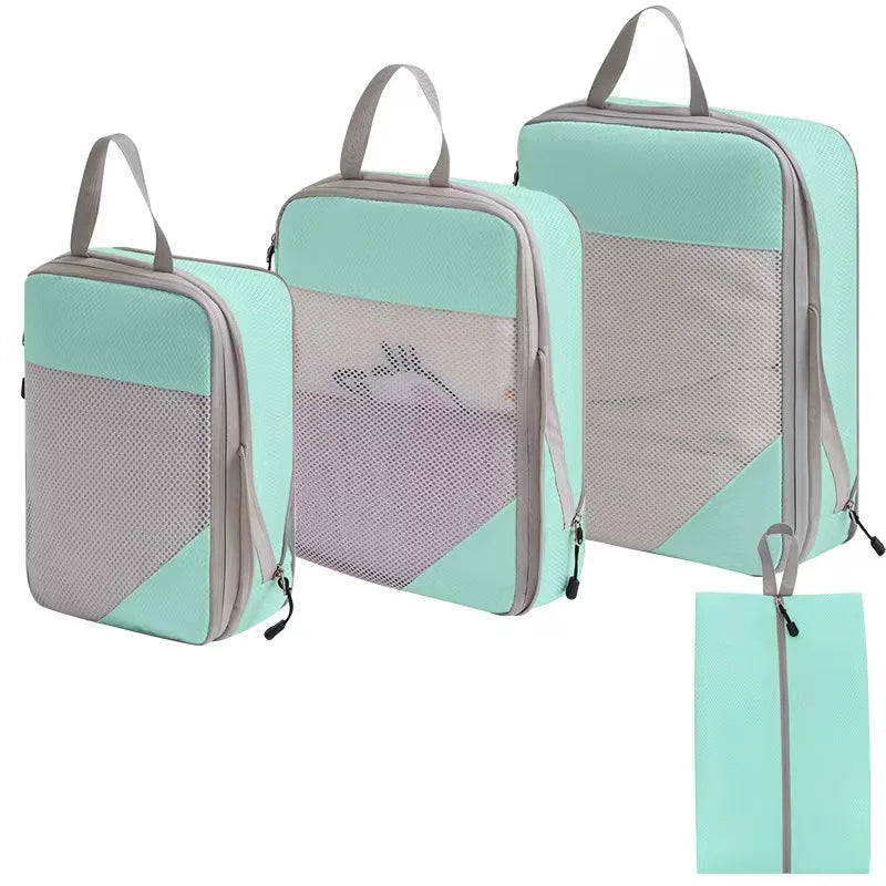 Premium Compression Packing Cubes for Suitcases