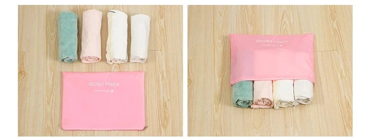 6 Pcs Complete Travel Packing Cubes Set