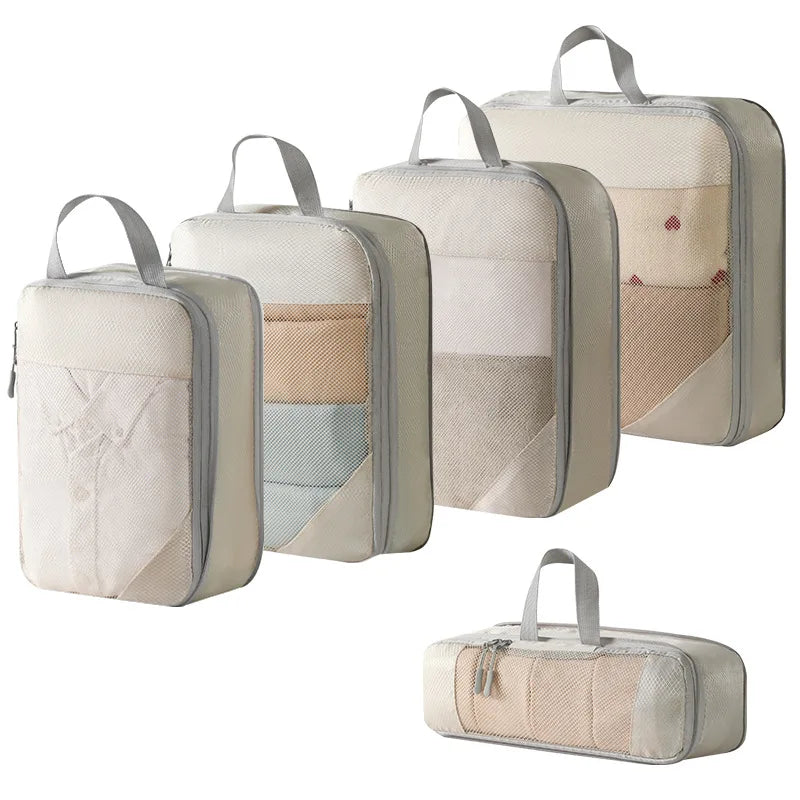 Premium Compression Packing Cubes for Suitcases