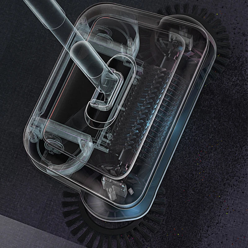 ALIFEX 3-in-1 Hand Push Magic Sweeper & Dustpan