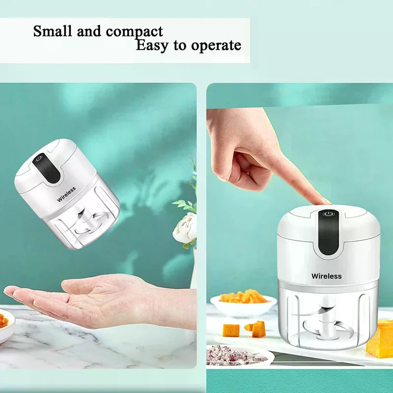 ALIFEX Wireless Mini Electric Garlic & Food Chopper"