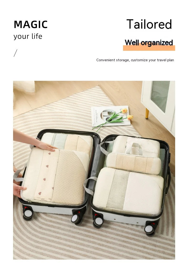 Premium Compression Packing Cubes for Suitcases