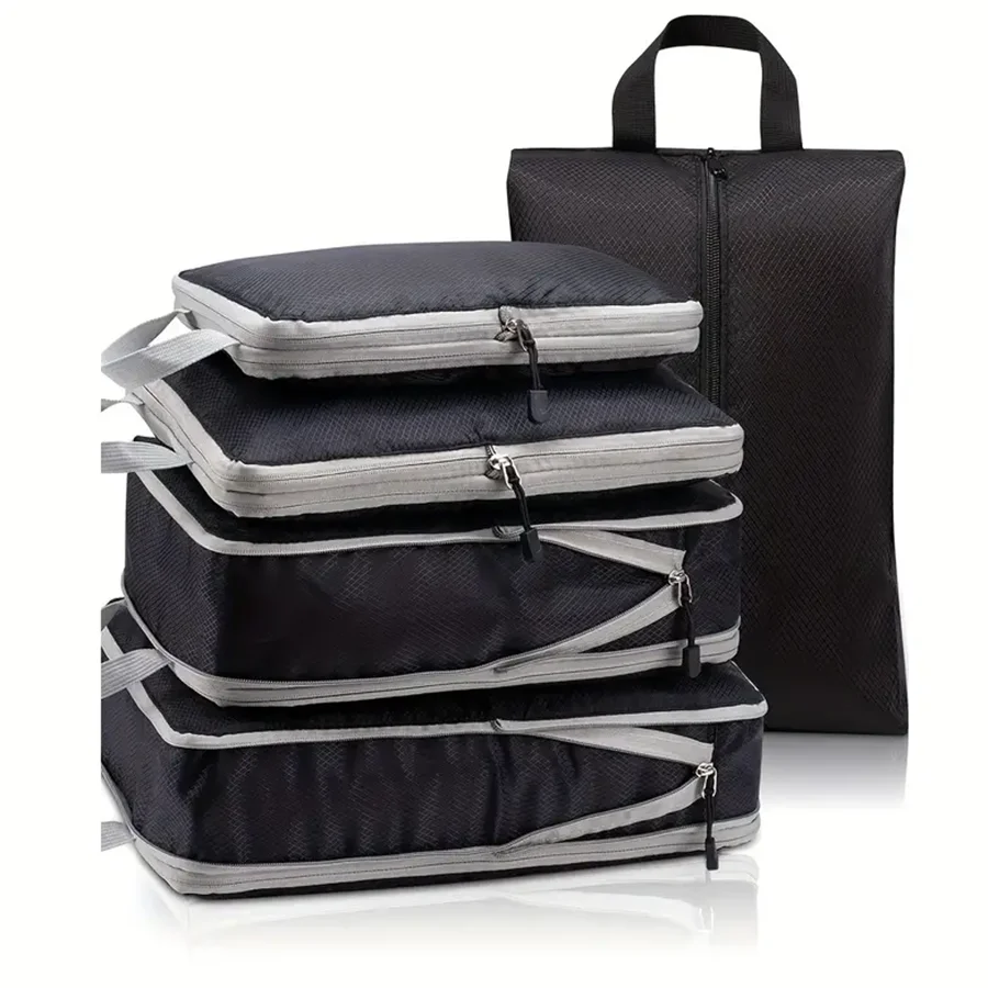 Premium Compression Packing Cubes for Travel