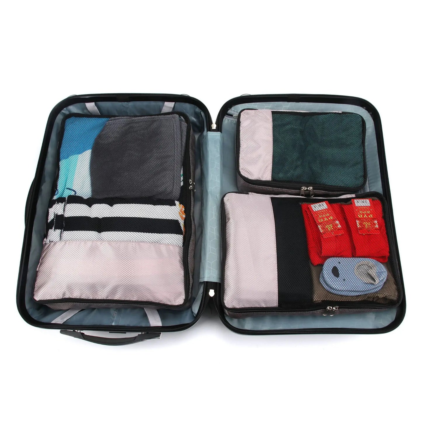 Travel Packing Cubes Luggage Organizer Bags